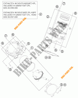 CILINDRO per KTM 990 SUPER DUKE R 2011