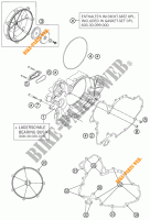 CARTER COPERCHIO FRIZIONE TRASMISSIONE per KTM 990 SUPER DUKE R 2011