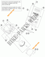 CILINDRO per KTM 990 SUPER DUKE R 2011