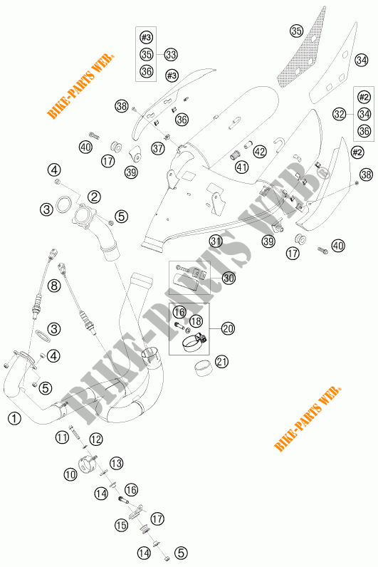 SCARICO per KTM 990 SUPER DUKE R 2010