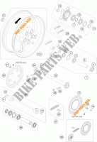 RUOTA POSTERIORE per KTM 990 SUPER DUKE R 2010
