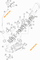 SCARICO per KTM 1290 SUPER DUKE R ORANGE 2020
