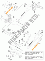 DISTRIBUZIONE  per KTM 990 SUPER DUKE BLACK 2012