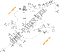 EVAPORATIVE CANISTER per KTM 390 DUKE ORANGE - CKD 2019