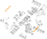SCARICO per KTM 390 DUKE ORANGE - CKD 2019