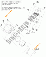 CILINDRO per KTM 990 SUPER DUKE ORANGE 2010