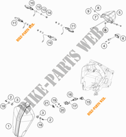 FARO / FANALE per KTM 1290 S ADVENTURE S ORANGE 2020