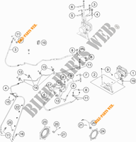 SISTEMA DI FRENAGGIO ABS per KTM 1290 S ADVENTURE S ORANGE 2020