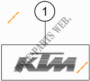 ADESIVI per KTM 1290 SUPER ADVENTURE S ORANGE 2020