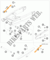 FORCELLONE per KTM 990 SUPER DUKE WHITE 2009