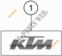 ADESIVI per KTM 1290 SUPER ADVENTURE S SILVER 2019