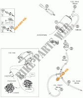 EVAPORATIVE CANISTER per KTM 990 SUPER DUKE ORANGE 2009