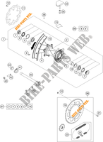 RUOTA POSTERIORE per KTM 250 SX-F 2019