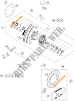 RUOTA POSTERIORE per KTM 450 SX-F FACTORY EDITION 2019