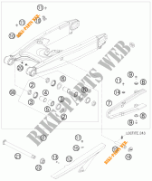 FORCELLONE per KTM 990 SUPER DUKE ORANGE 2008