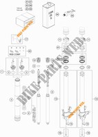 FORCELLA ANTERIORE (COMPONENTI) per KTM 1290 SUPER DUKE R ORANGE 2021