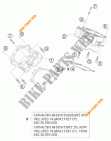 CILINDRO per KTM 990 SUPER DUKE BLACK 2007