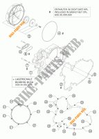 CARTER COPERCHIO FRIZIONE TRASMISSIONE per KTM 990 SUPER DUKE ORANGE 2007