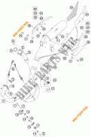 SCARICO per KTM 990 SUPER DUKE ORANGE 2007