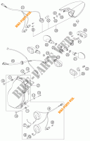 FARO / FANALE per KTM 990 SUPER DUKE ORANGE 2006