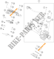 CORPO FARFALLATO per KTM 200 DUKE ORANGE ABS - IKD 2020