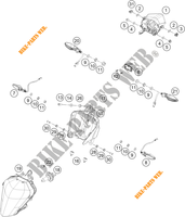 FARO / FANALE per KTM 200 DUKE ORANGE ABS - IKD 2020