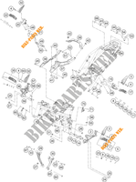 TELAIO per KTM 200 DUKE ORANGE ABS - IKD 2020