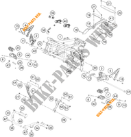 TELAIO per KTM 390 ADVENTURE ORANGE - IKD 2021