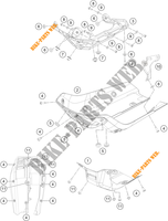 COPERCHIO per KTM 390 ADVENTURE ORANGE - B.D. 2021