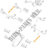 FARO / FANALE per KTM 890 ADVENTURE BLACK 2021