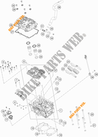 TESTA CILINDRO per KTM 890 ADVENTURE BLACK 2021