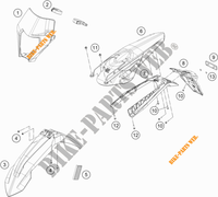 PLASTICHE per KTM 250 EXC-F 2021