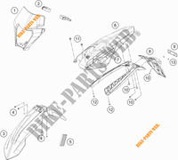 PLASTICHE per KTM 350 EXC-F 2021