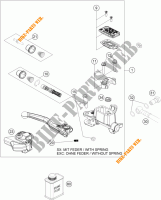 POMPA FRENO ANTERIORE per KTM 150 XC-W 2023