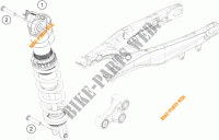 AMMORTIZZATORE per KTM 250 XC-F 2023