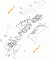 SERBATOIO / SELLA per KTM 250 XC-F 2023