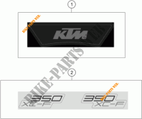 ADESIVI per KTM 350 XC-F 2023
