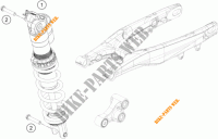 AMMORTIZZATORE per KTM 450 XC-F 2023