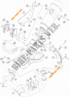 SCARICO per KTM 1290 SUPER DUKE GT ORANGE 2017
