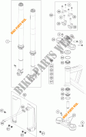 FORCELLA ANTERIORE / PIASTRA STERZO INFERIORE per KTM SX-E 5 2023