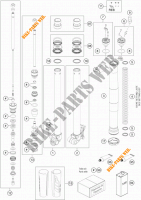 FORCELLA ANTERIORE (COMPONENTI) per KTM SX-E 5 2023