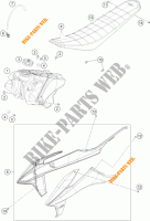 SERBATOIO / SELLA per KTM 250 SX-F 2022