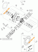 RUOTA POSTERIORE per KTM 250 SX-F 2022