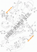 SCARICO per KTM 1290 SUPER DUKE GT GREY ABS 2016