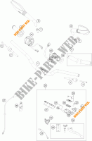 MANUBRIO / COMANDI per KTM 690 DUKE R ABS 2015