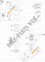 AMMORTIZZATORE (COMPONENTI) per KTM 690 DUKE R ABS 2015