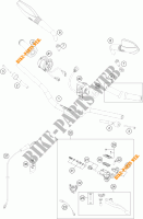 MANUBRIO / COMANDI per KTM 690 DUKE R ABS 2014