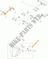 FARO / FANALE per KTM 690 DUKE R ABS 2014
