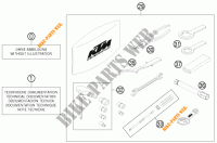 UTENSILI / MANUALE / OPZIONI per KTM 690 DUKE R ABS 2014