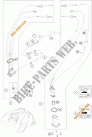 POMPA CARBURANTE per KTM 690 DUKE R ABS 2013